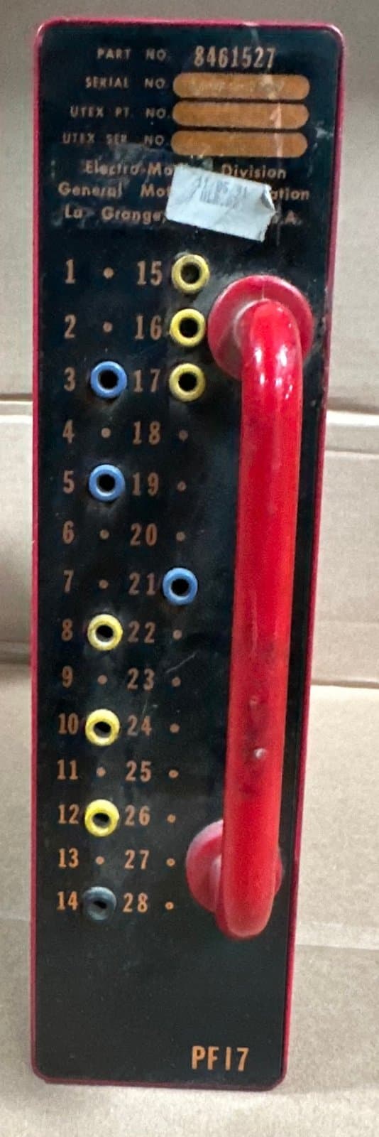 EMD PF17 Electrical Module